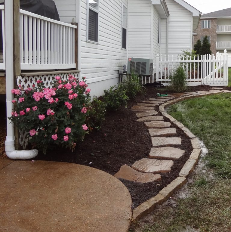Natural Stone Walkway