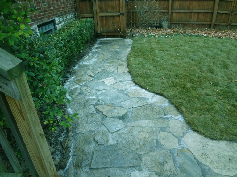 Natural Stone Walkway Lawn Systems Inc.