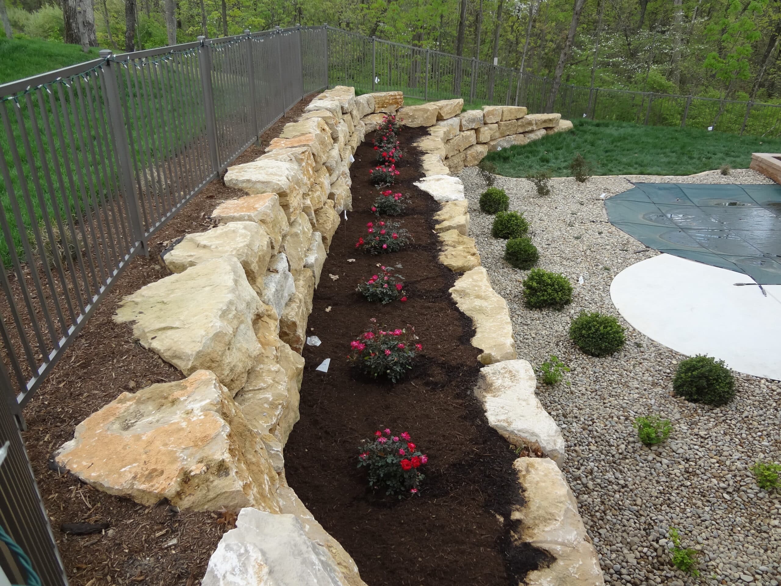 Garden and Stone Walls