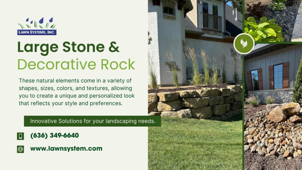 Large Stone and Decorative Rock